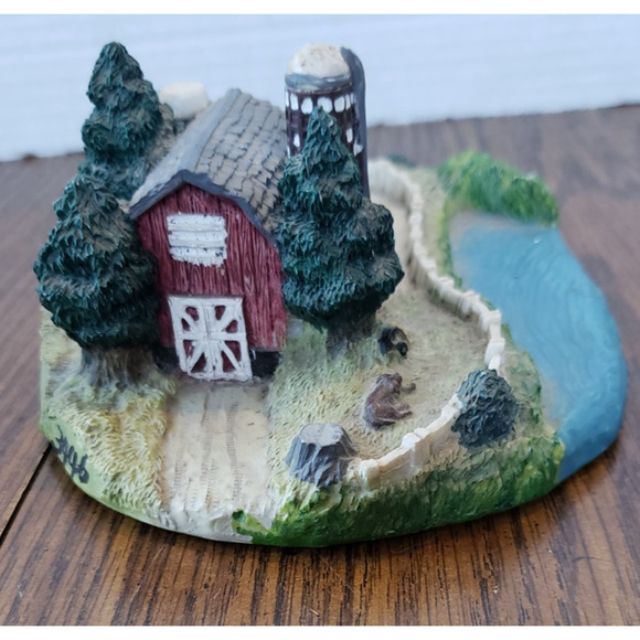 Land O' Lakes "Farm Scene" ResinCast Display Limited Edition 1992 by F. Lawrence - Picture 5 of 10